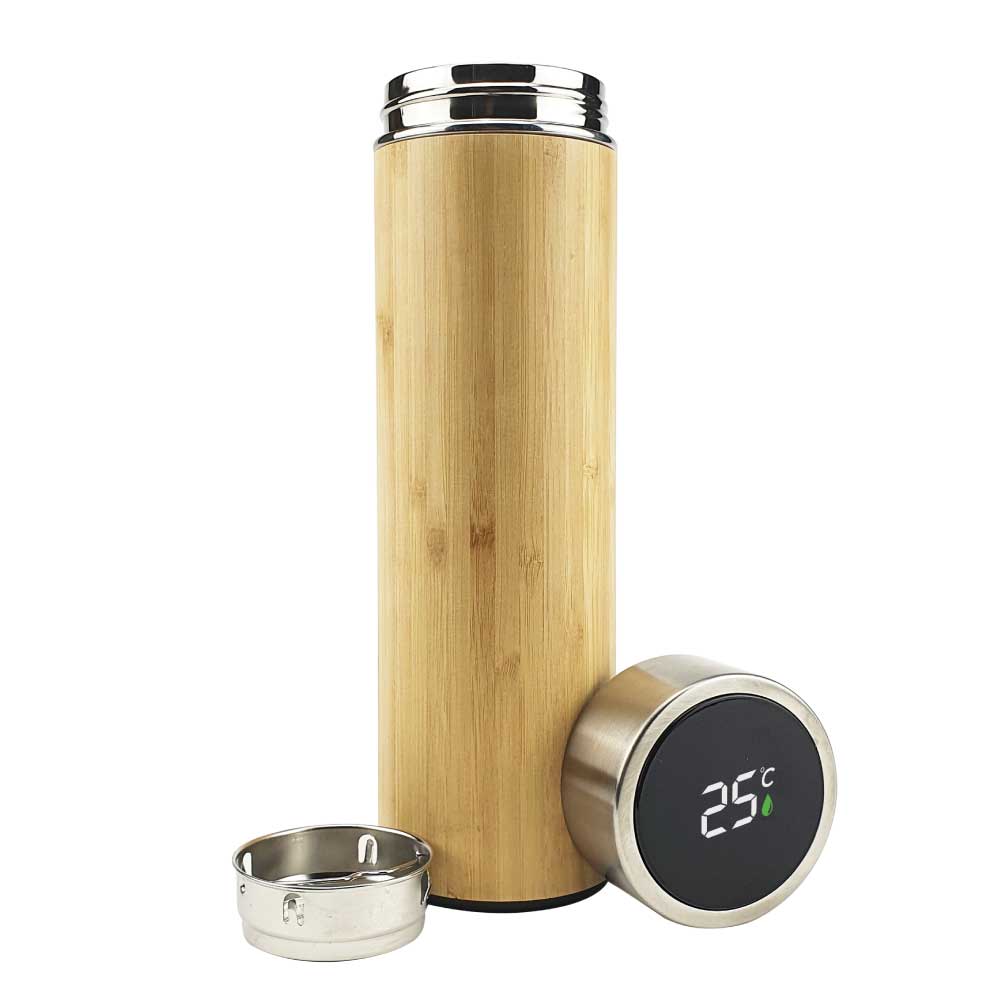 Bamboo-Flask-with-Temperature-Display-TM-018-Main